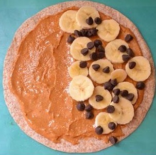 Peanut Butter Banana Quesadillas - Rehab Nutrition - Maryland Recovery