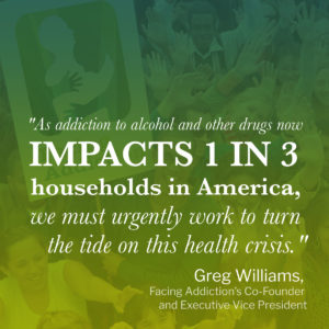 How Addiction Affects American Households Statistic Infographic