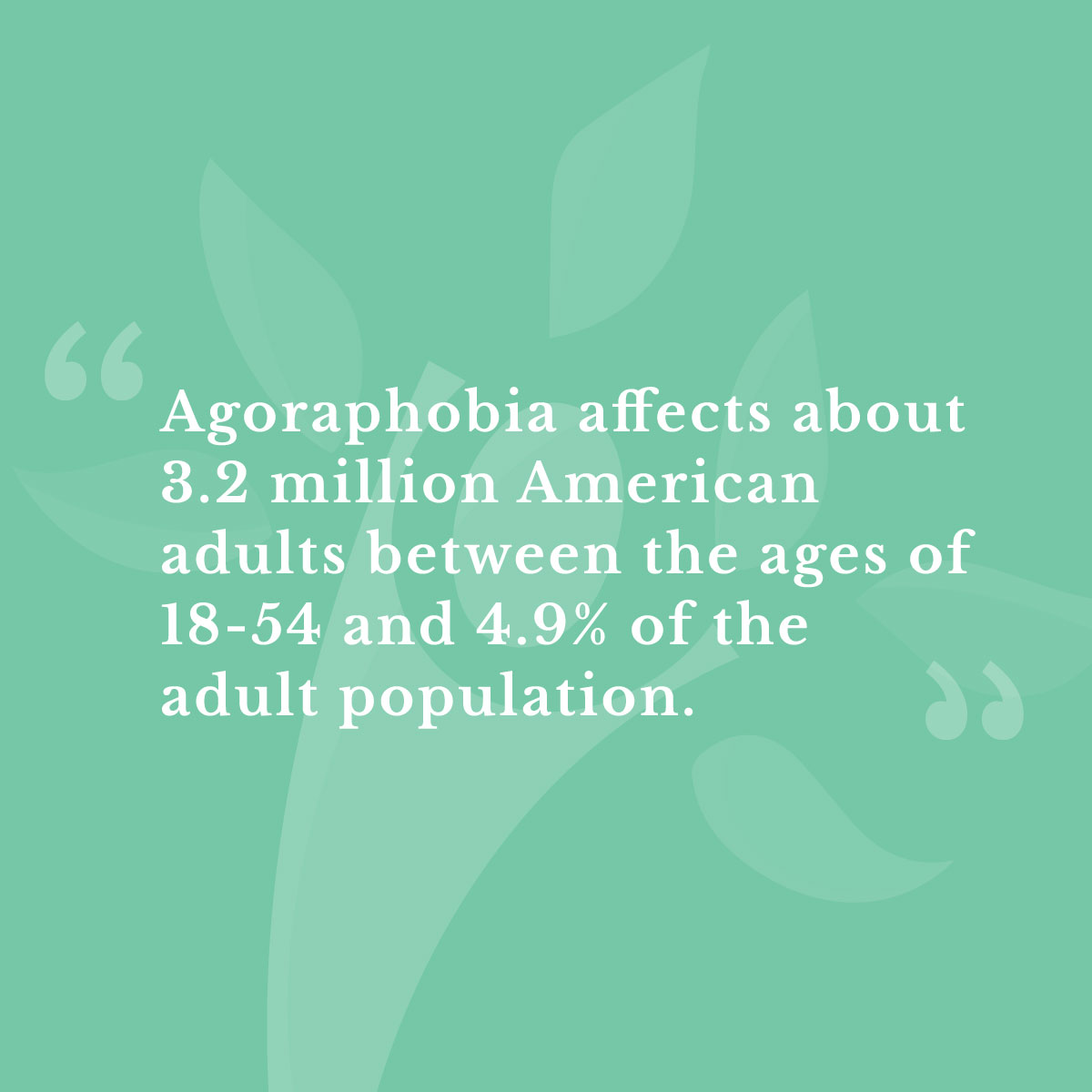 Agoraphobia and Substance Abuse: Differences and Similarities to Anxiety and Codependency