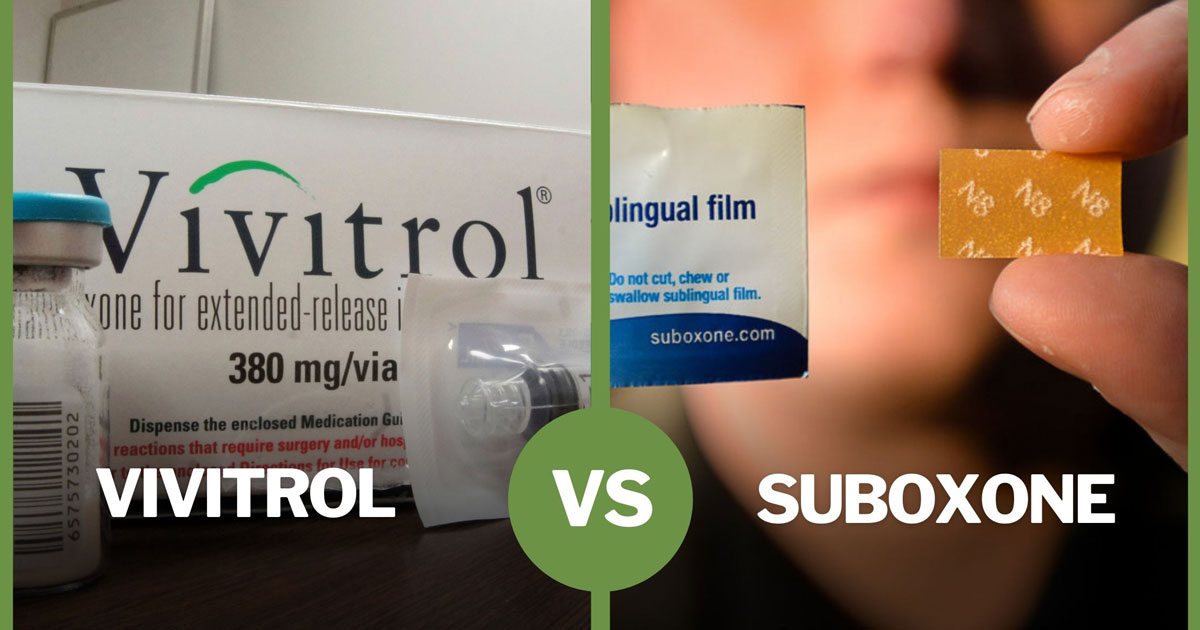 Differences Between Vivitrol and Suboxone